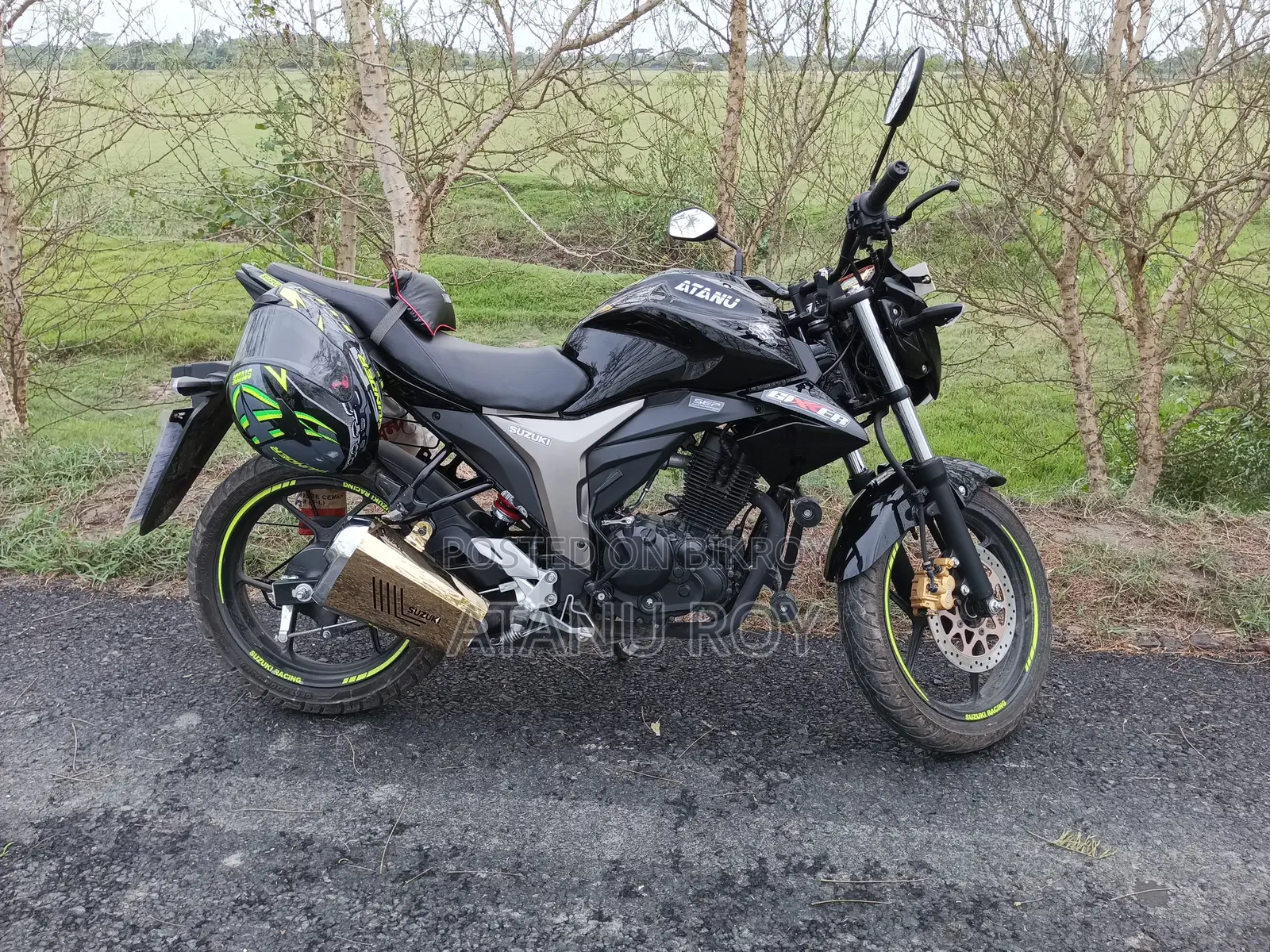 Suzuki Gixxer Monotone 2023 Black