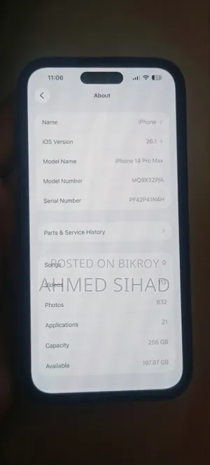 Apple iPhone 14 Pro Max 256 GB Blue