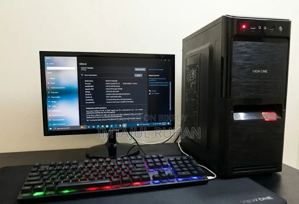 Desktop Computer Samsung 4GB Intel Core i5 SSD 128GB