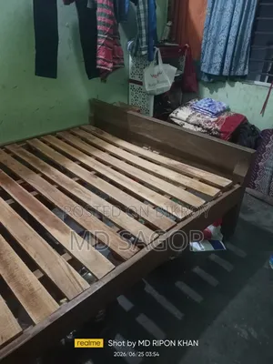 A bed will be sold