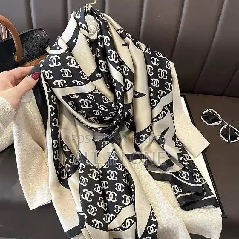 Premium Luxury Satin Silk Scarf