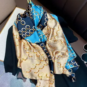 Premium Luxury Satin Silk Scarf