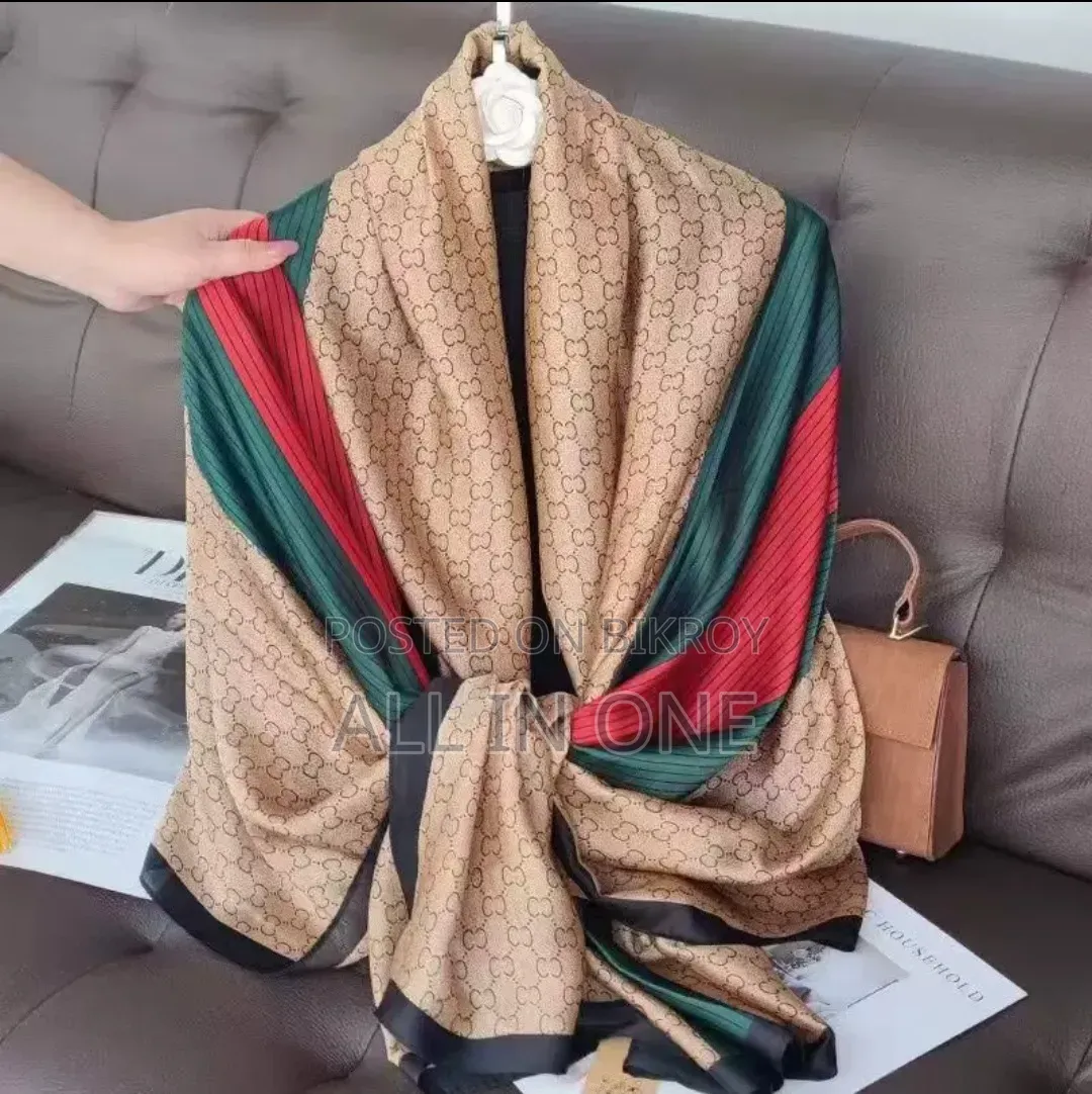 Premium Luxury Satin Silk Scarf