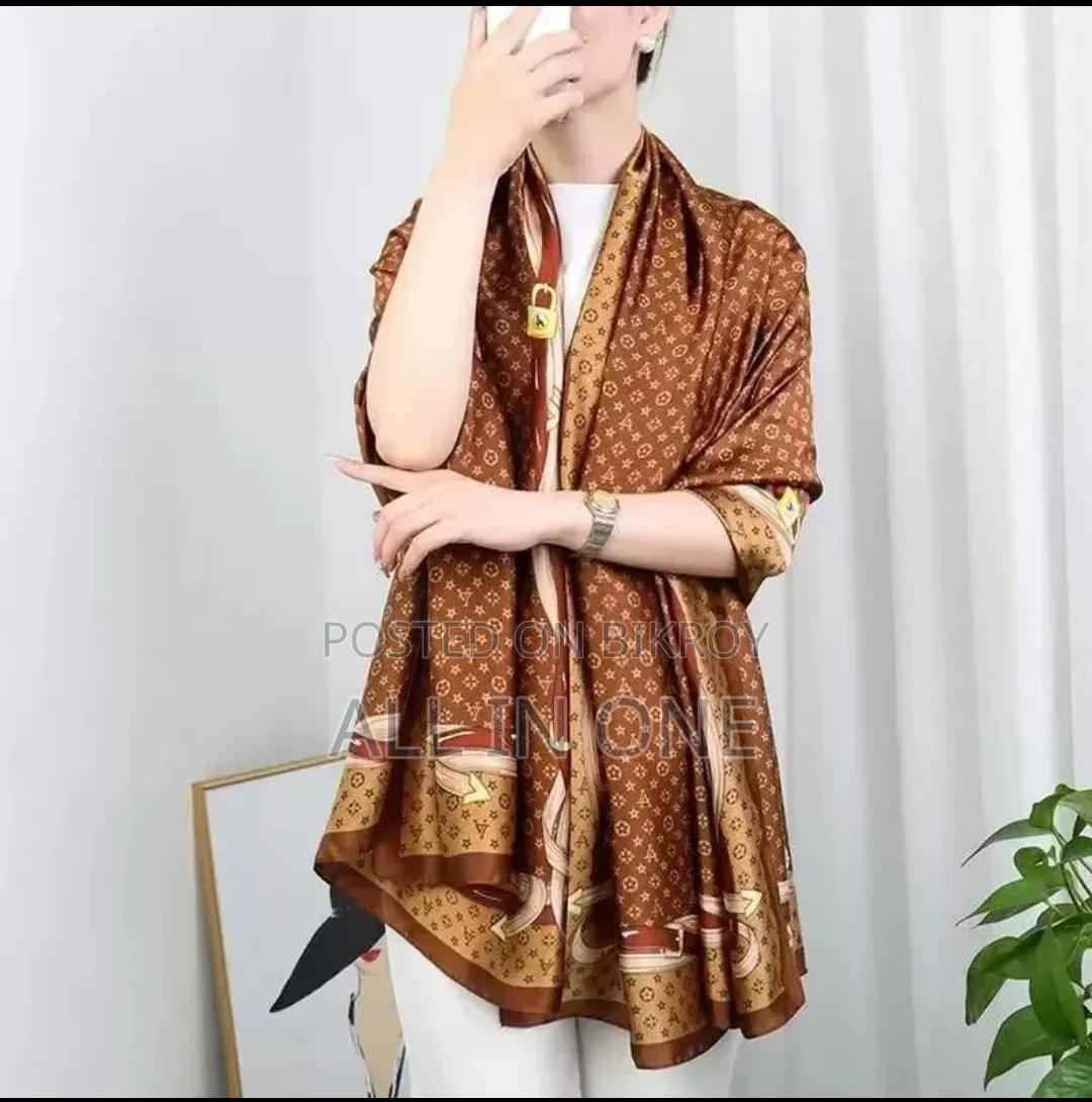 Premium Luxury Satin Silk Scarf