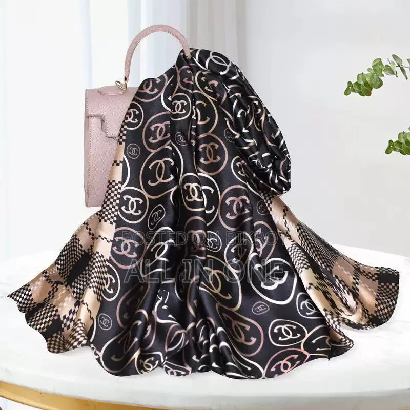 Premium Luxury Satin Silk Scarf