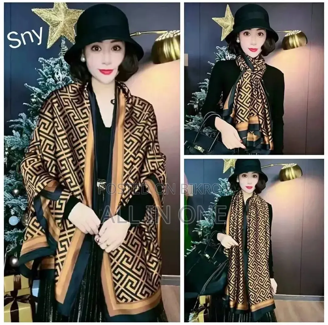 Premium Luxury Satin Silk Scarf