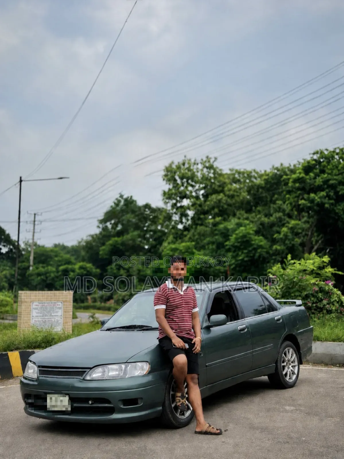 টয়োটা কারিনা ১৯৯২ সবুজ