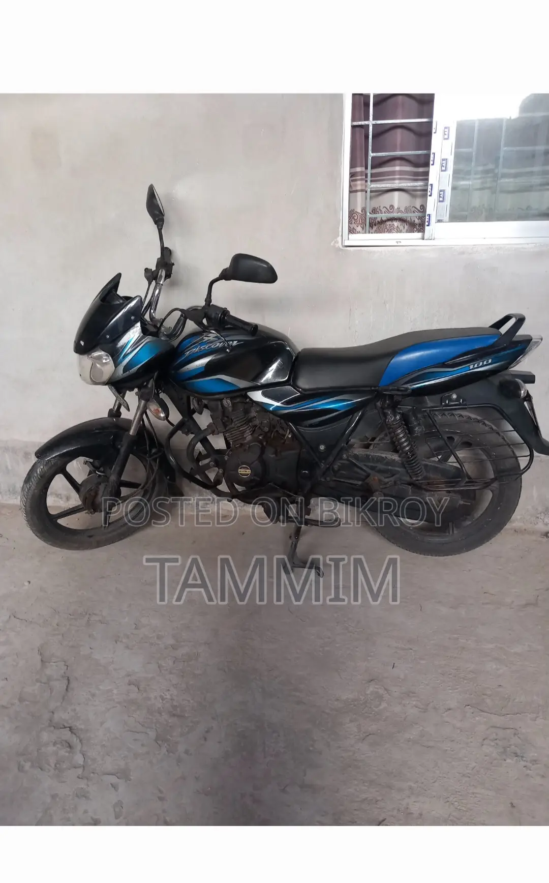 Bajaj Discover 100 2018 Blue