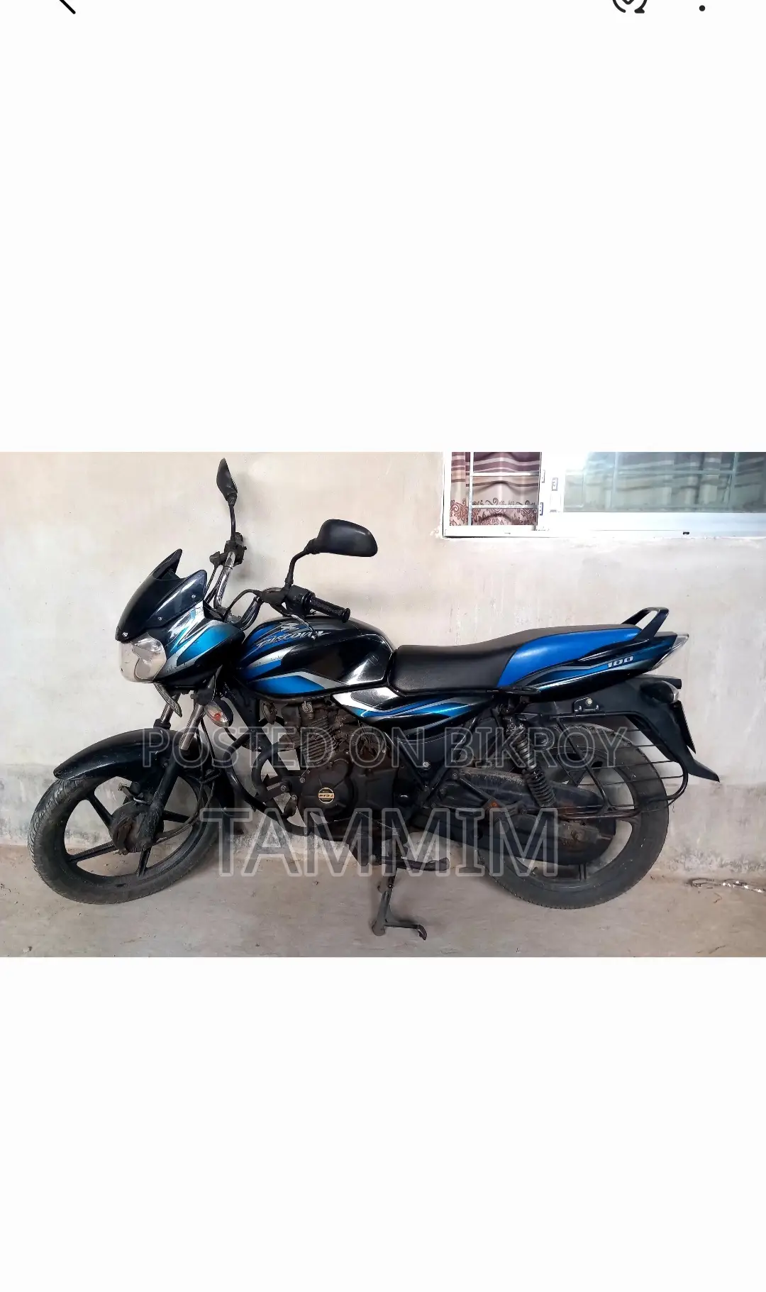 Bajaj Discover 100 2018 Blue