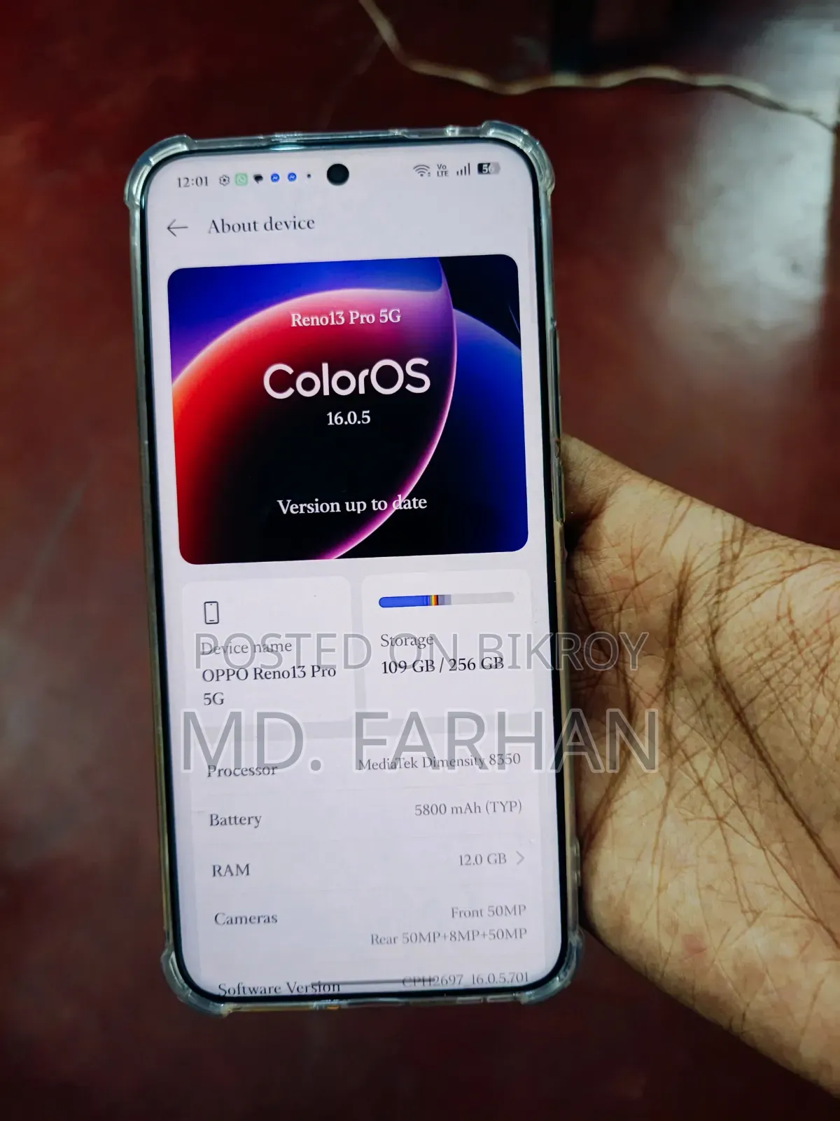 Oppo Reno13 Pro 12 GB Black
