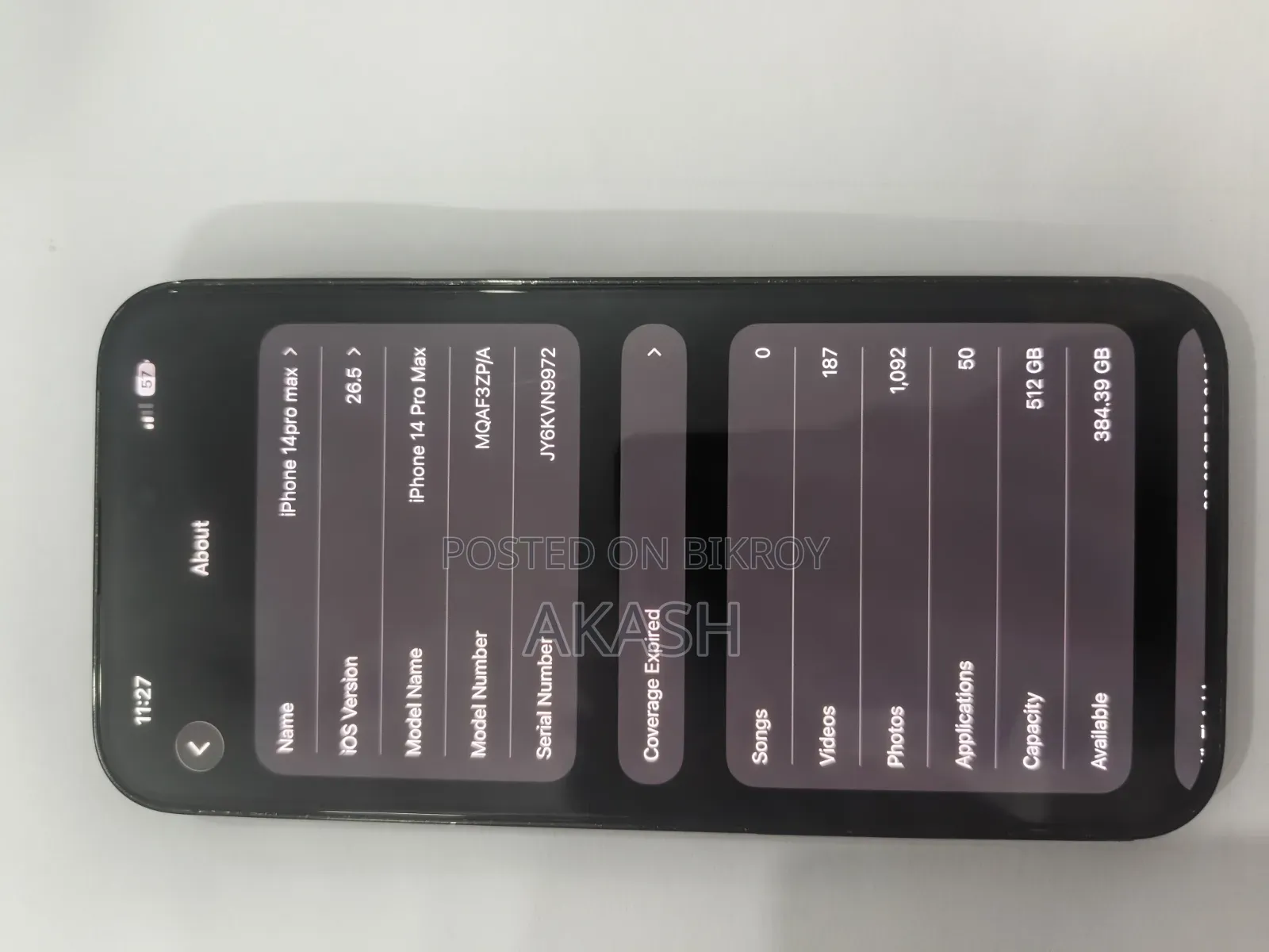 Apple iPhone 14 Pro Max 512 GB Black