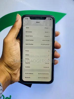 Apple iPhone 11 128 GB Black