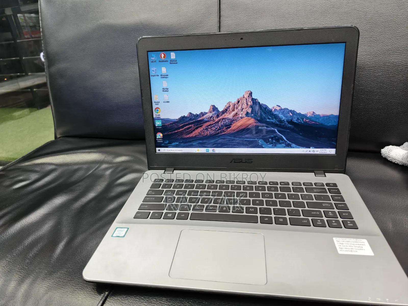 Laptop Asus X44HR 8GB Intel Core I5 SSD 128GB