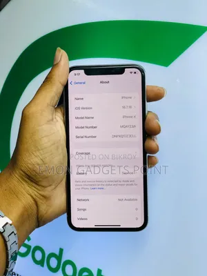 Apple iPhone X 64 GB White
