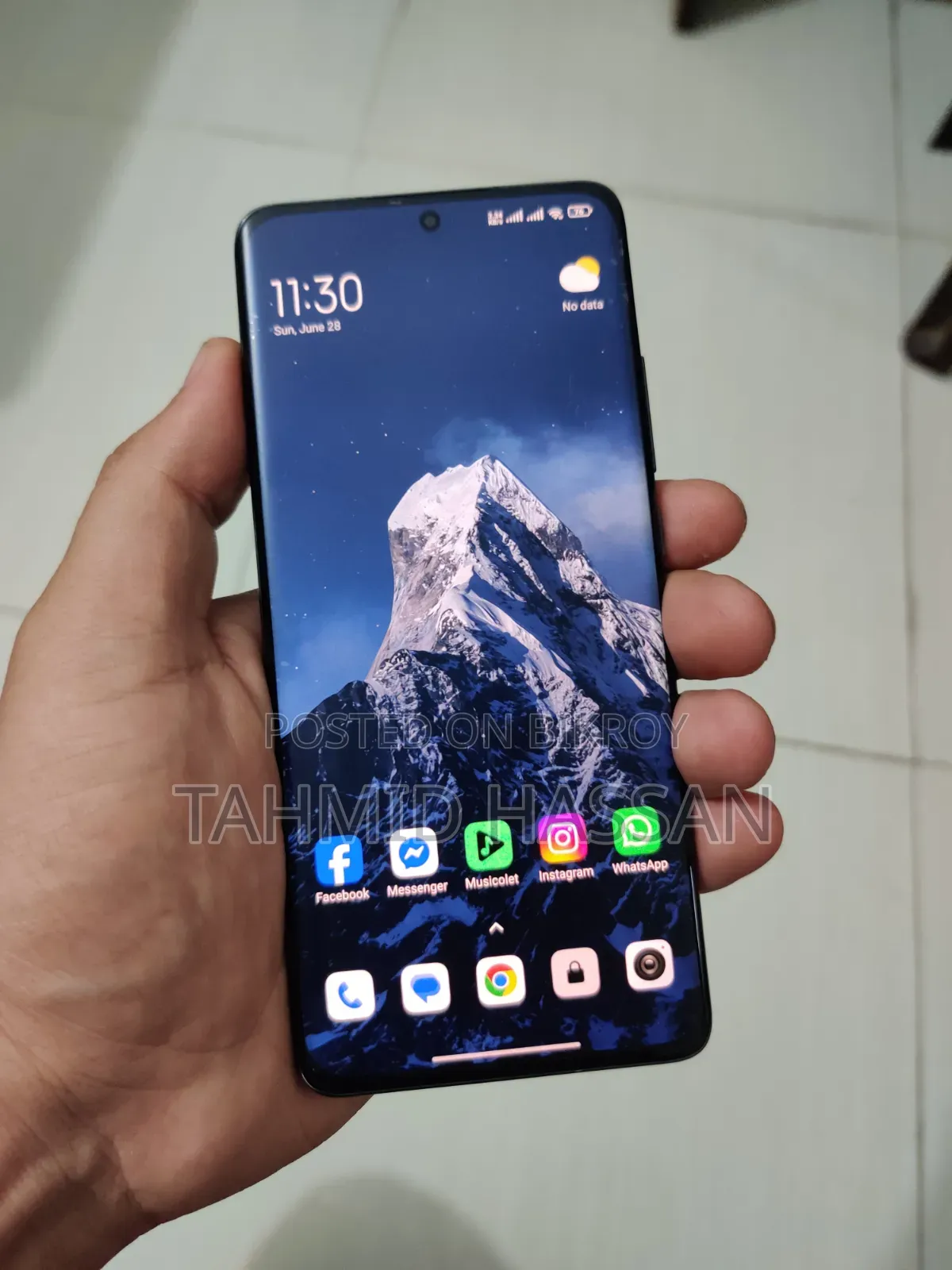 Xiaomi 12X 128 GB Black