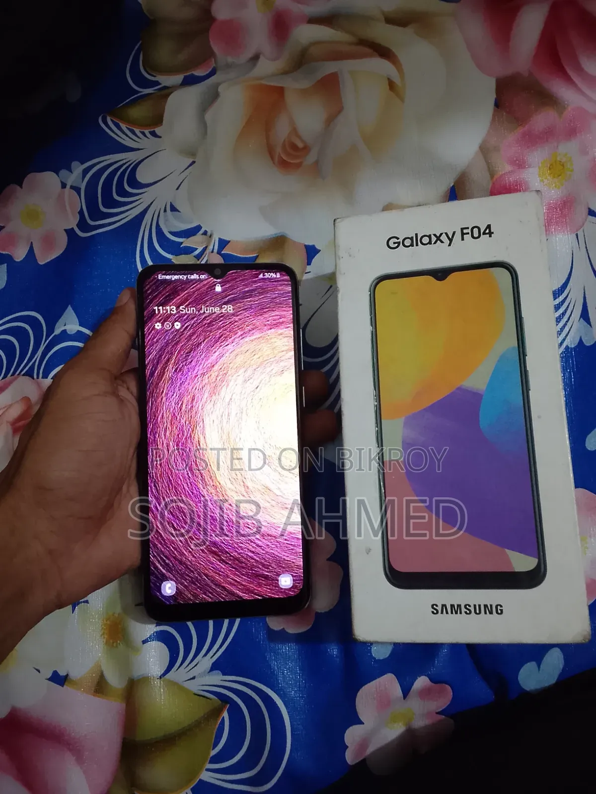 Samsung Galaxy F04 64 GB Blue