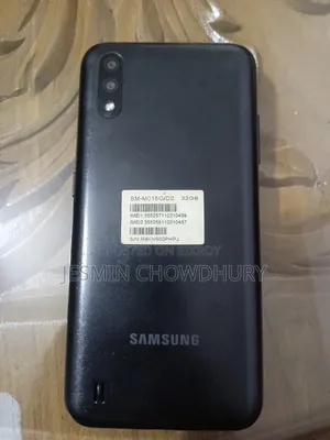 স্যামসাং গ্যালাক্সি এম০১ ৩২ জিবি ব্ল্যাক