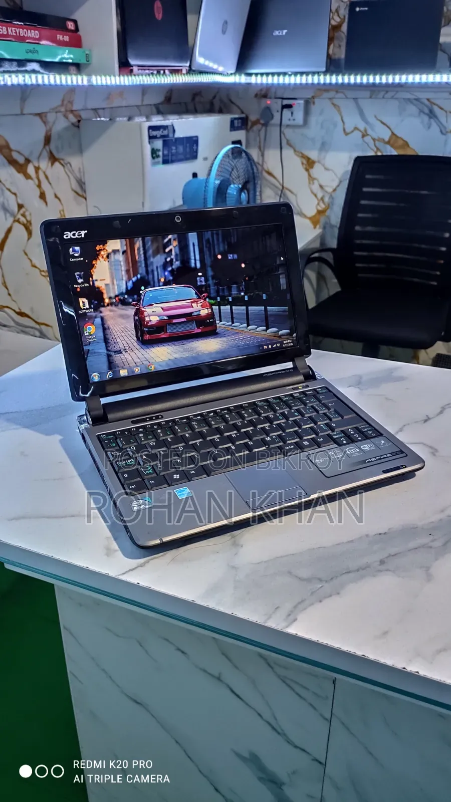 Laptop Acer AcerNote 2GB Intel Atom HDD 320GB