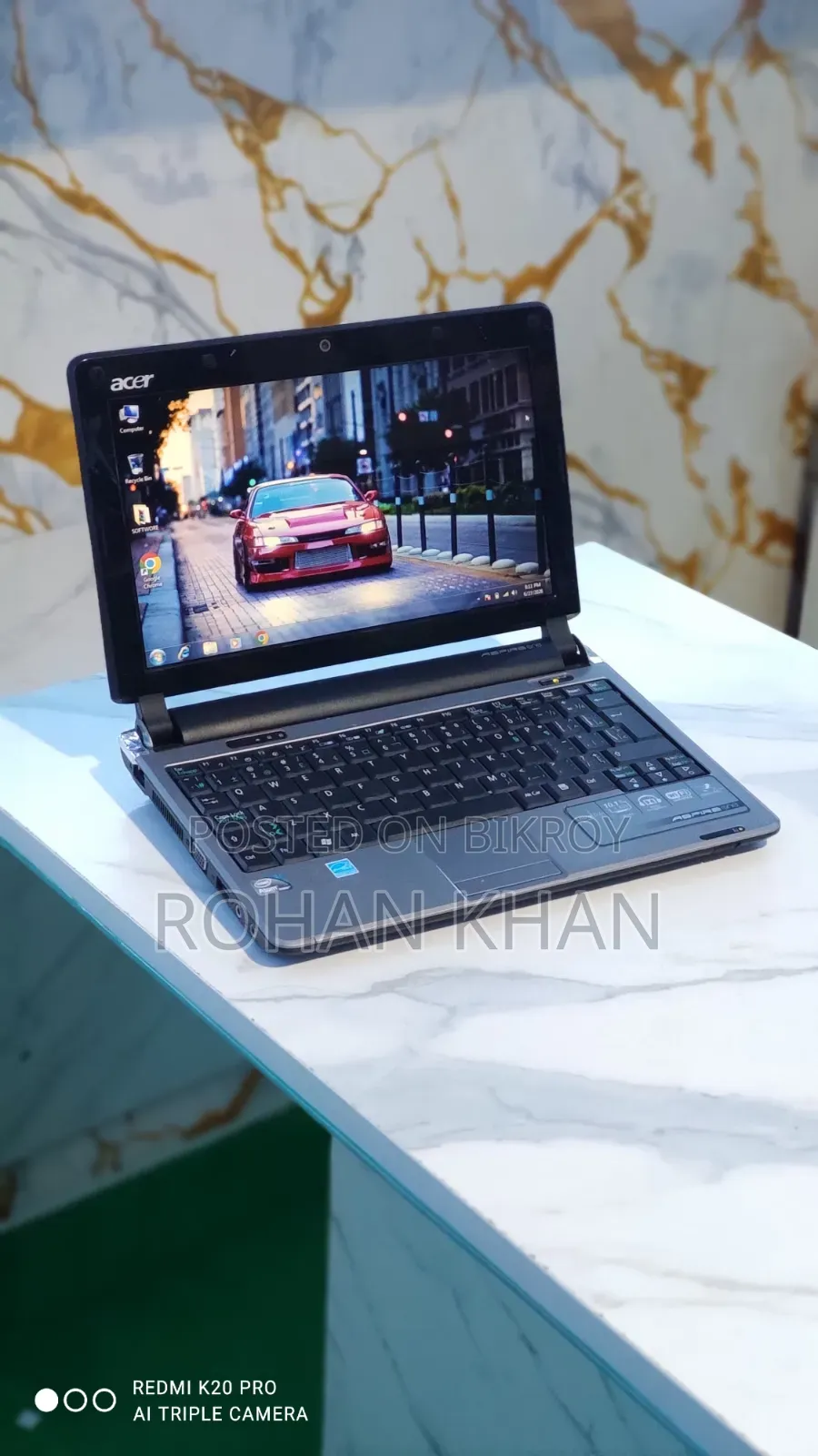 Laptop Acer AcerNote 2GB Intel Atom HDD 320GB