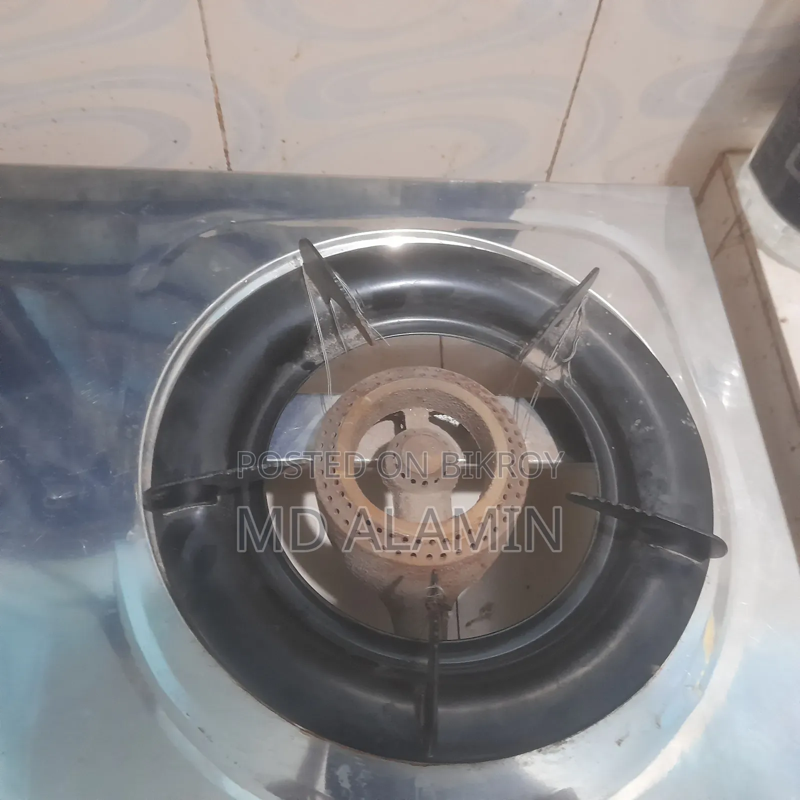 লাইন গ্যাস স্টিল এর আটো চুলা নতুন