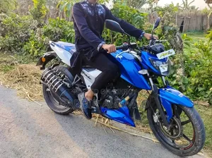 TVS Apache RTR 160 4V 2019 Blue
