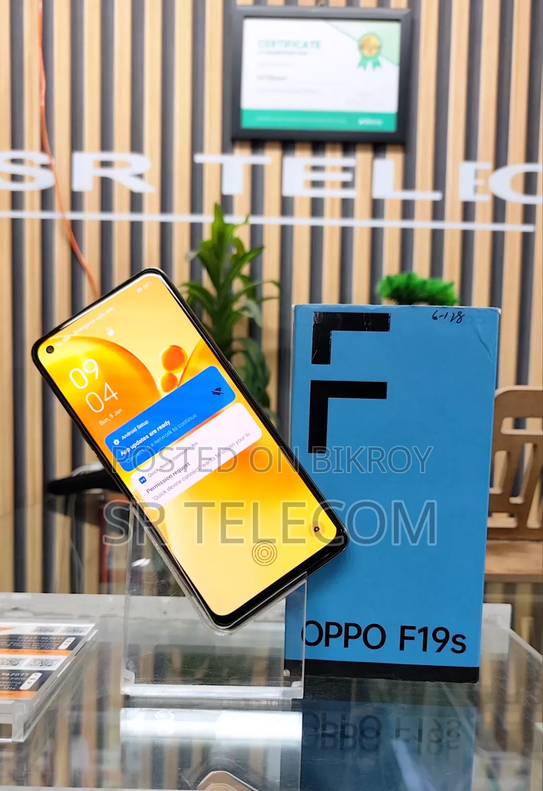 Oppo F19S 128 GB Gold