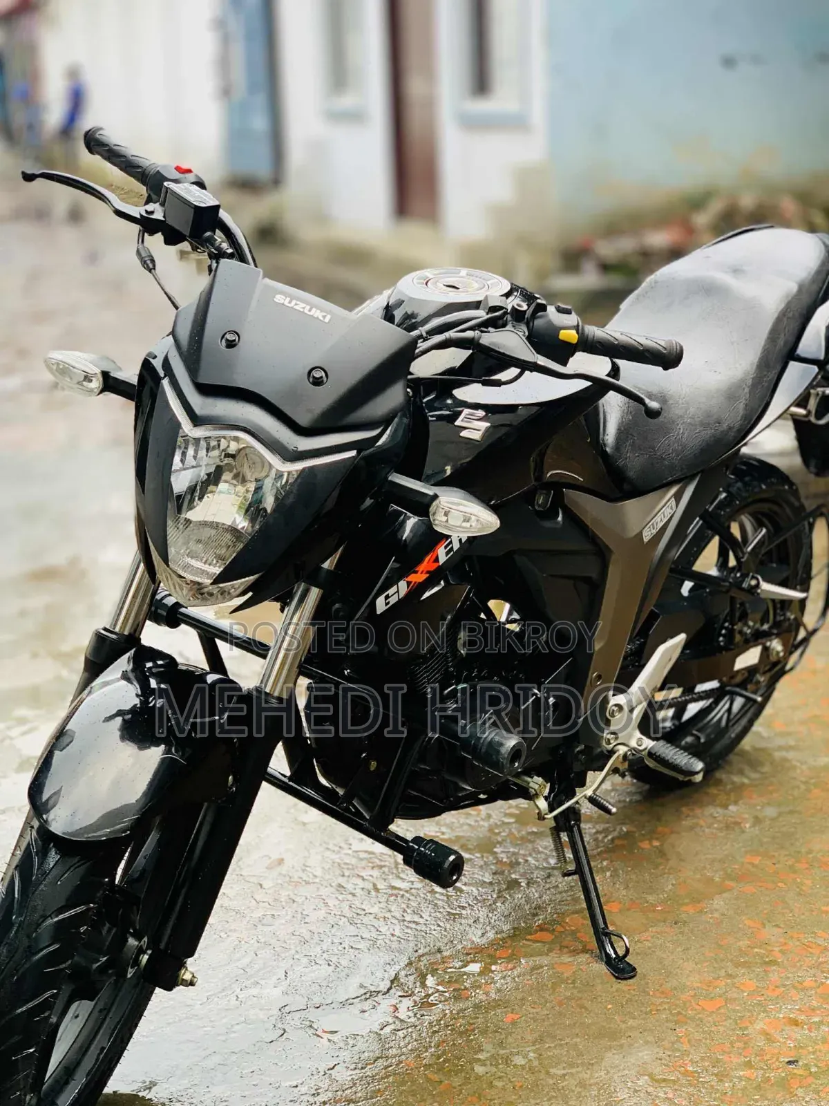 Suzuki Gixxer Monotone 2023 Black