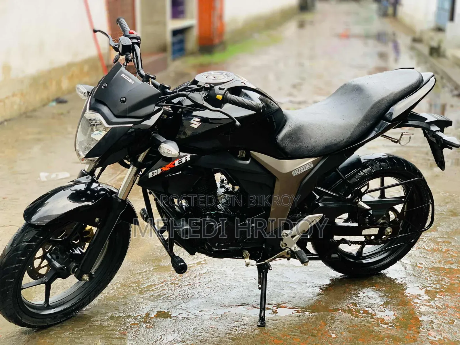 Suzuki Gixxer Monotone 2023 Black
