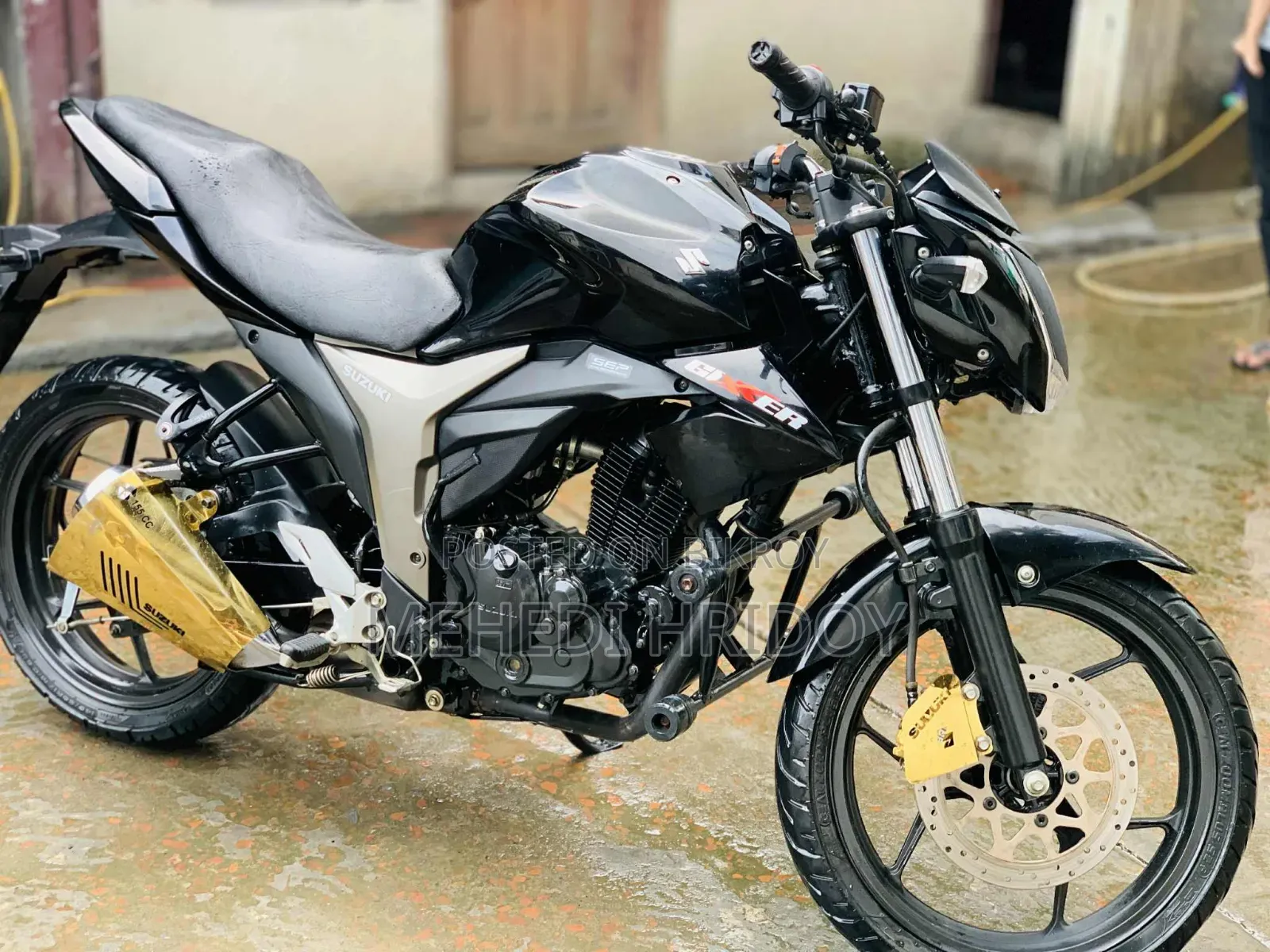 Suzuki Gixxer Monotone 2023 Black