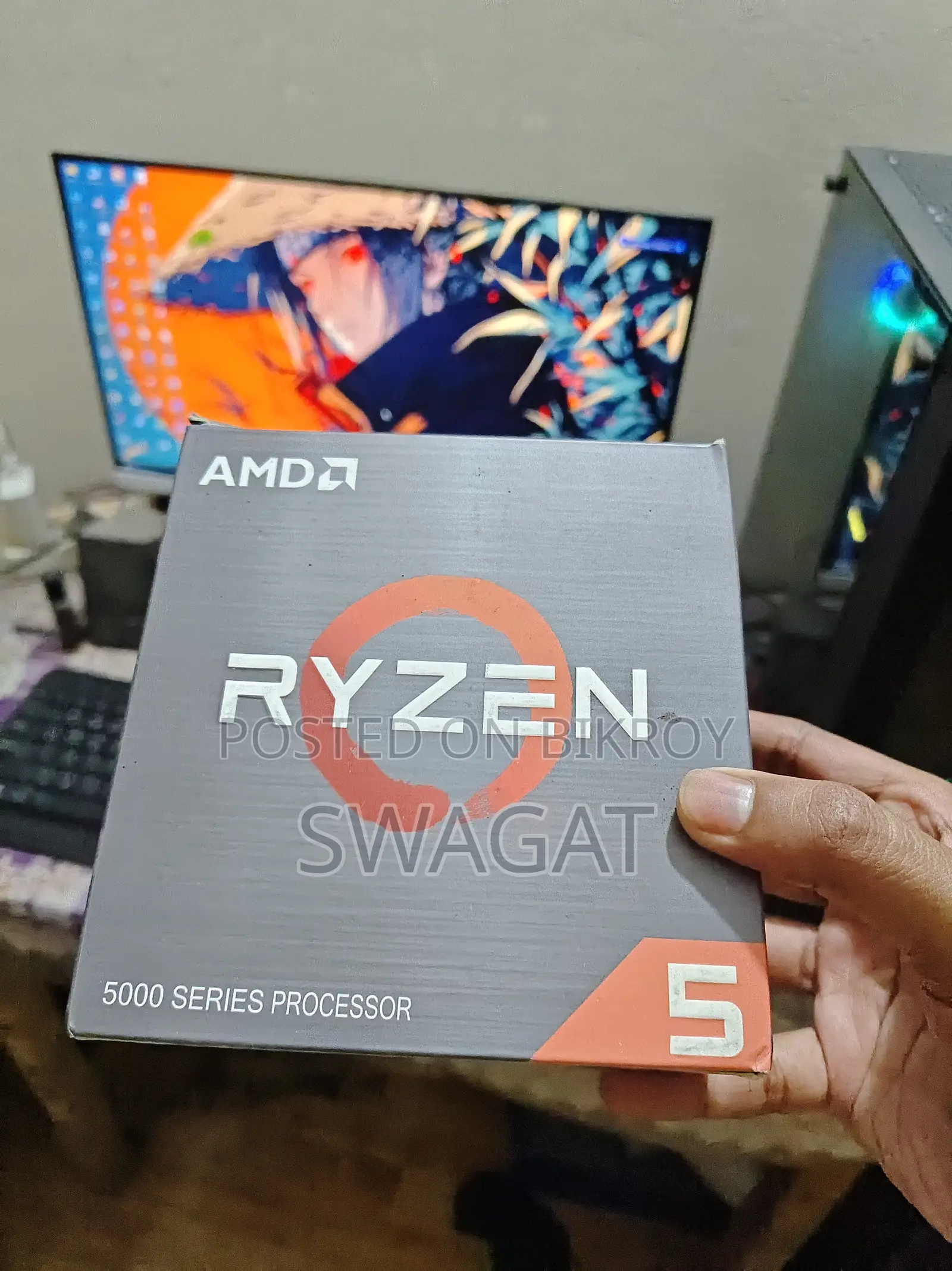 Desktop Computer 16GB AMD Ryzen 5 SSD 512GB