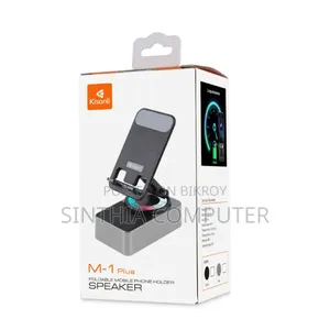 Kisonli M-1 Plus ব্লুটুথ স্পিকার মোবাইল হোল্ডার