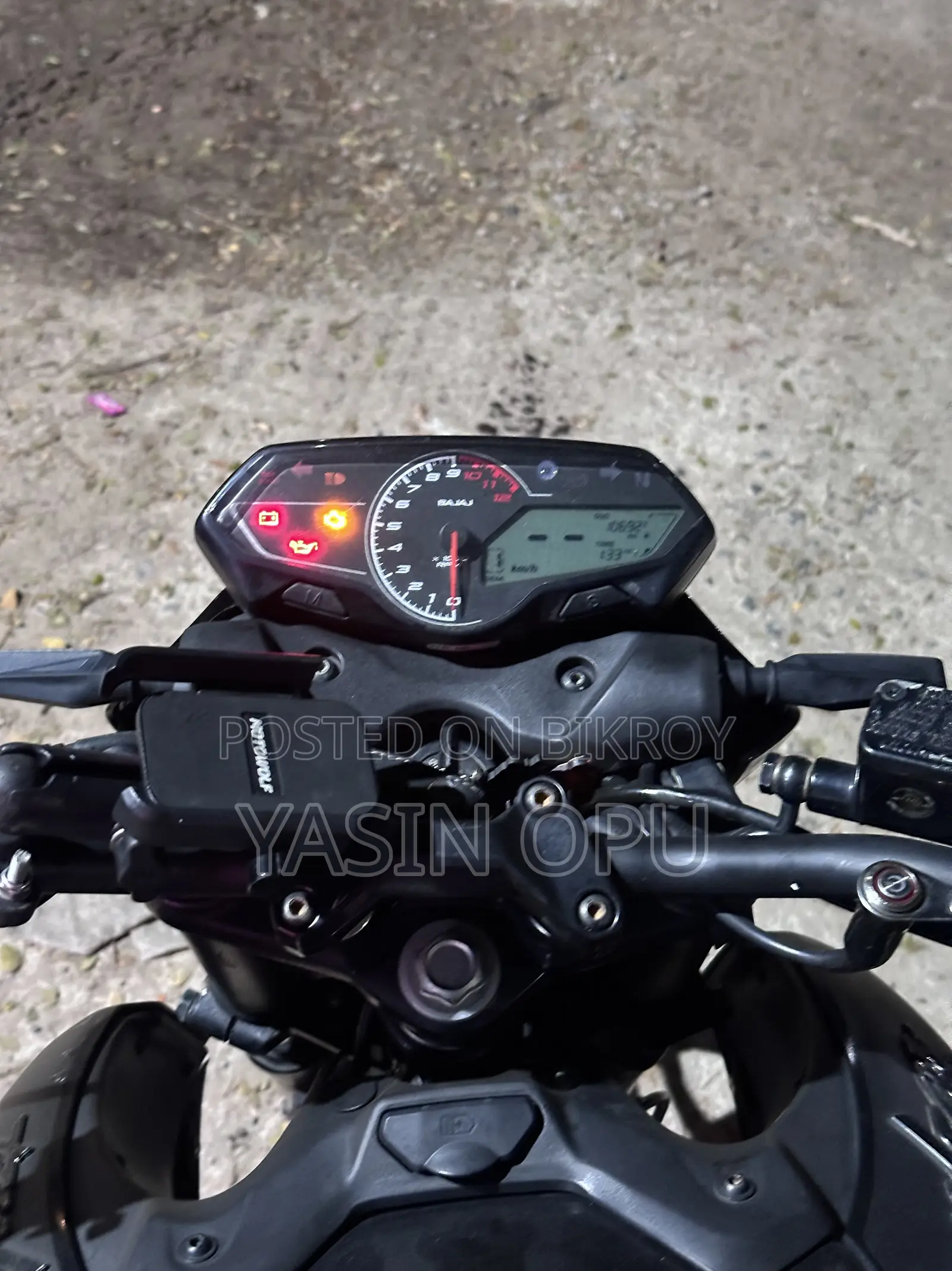 নতুন বাজাজ পালসার এন১৬০ ২০২৫ ব্ল্যাক