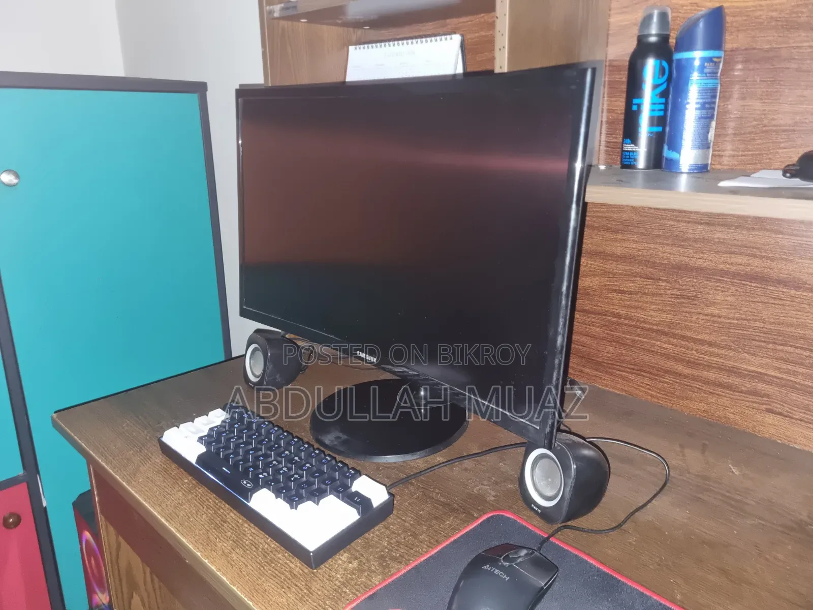 Samsung 24-Inch Curved Monitor (Lc24x390fhxxl) - Excellent Condition