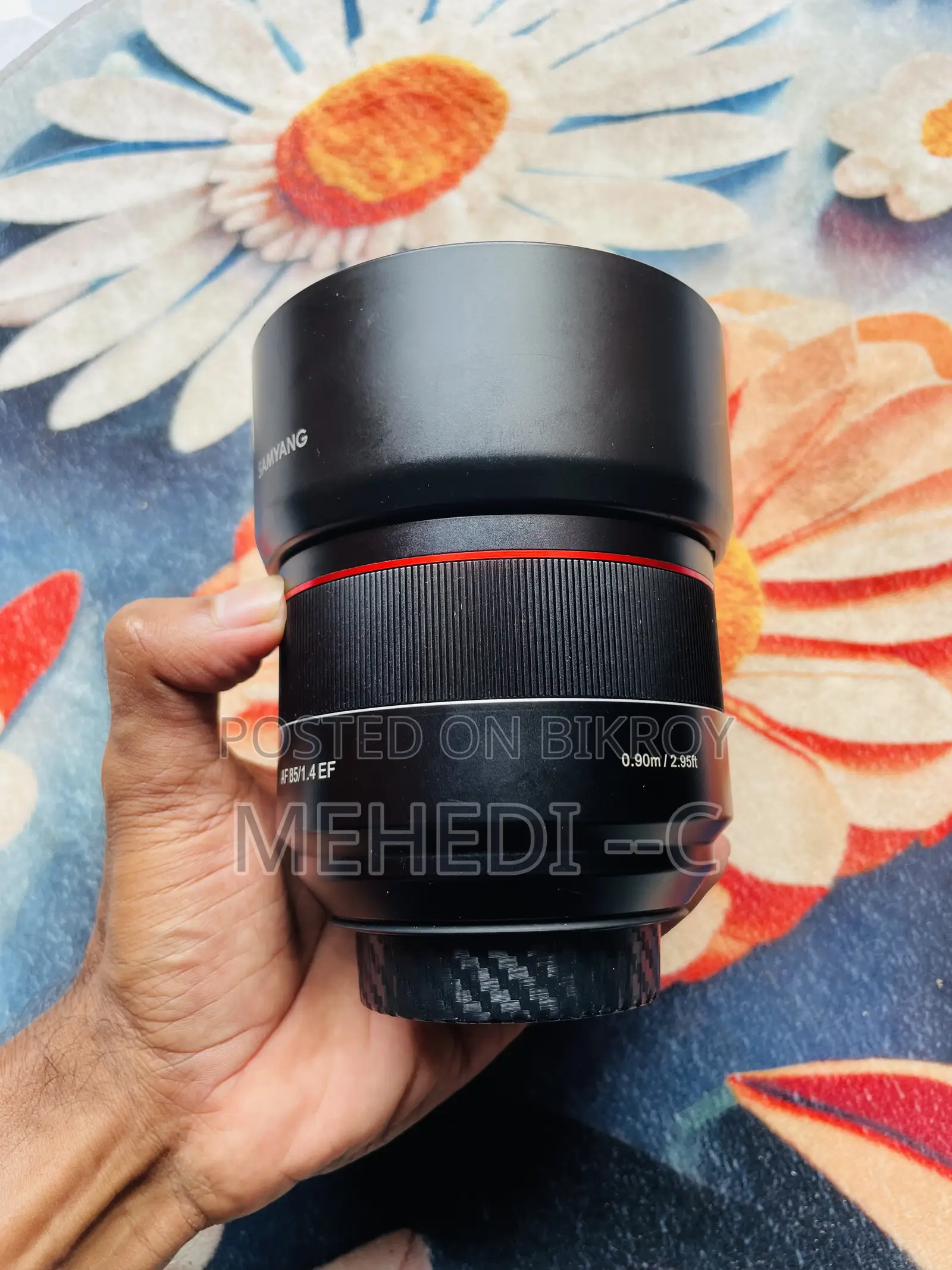 Samyang 85mm 1.4 Ef Lens