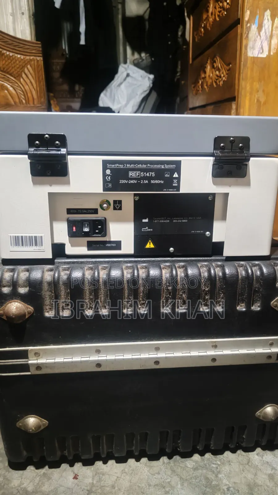 Assalamu Alaikum, I have a Harvest TerumoBCT SmartPrep 3