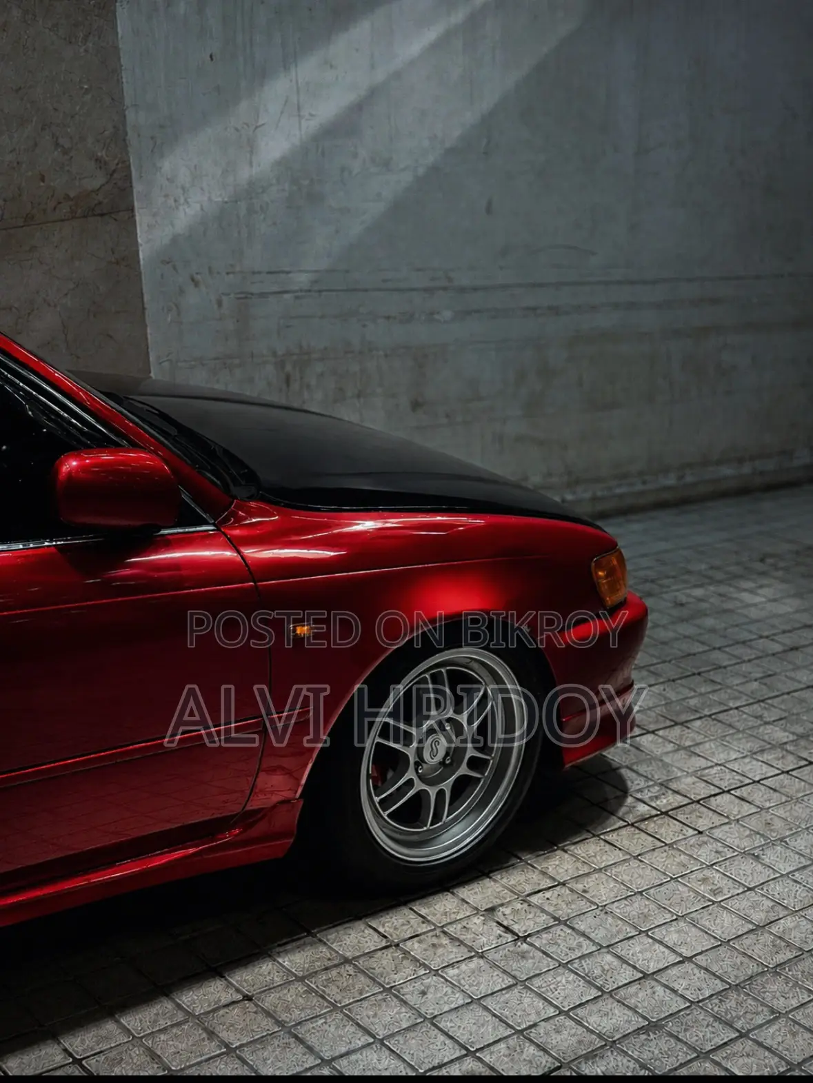 Toyota Corolla Sedan 1993 Red