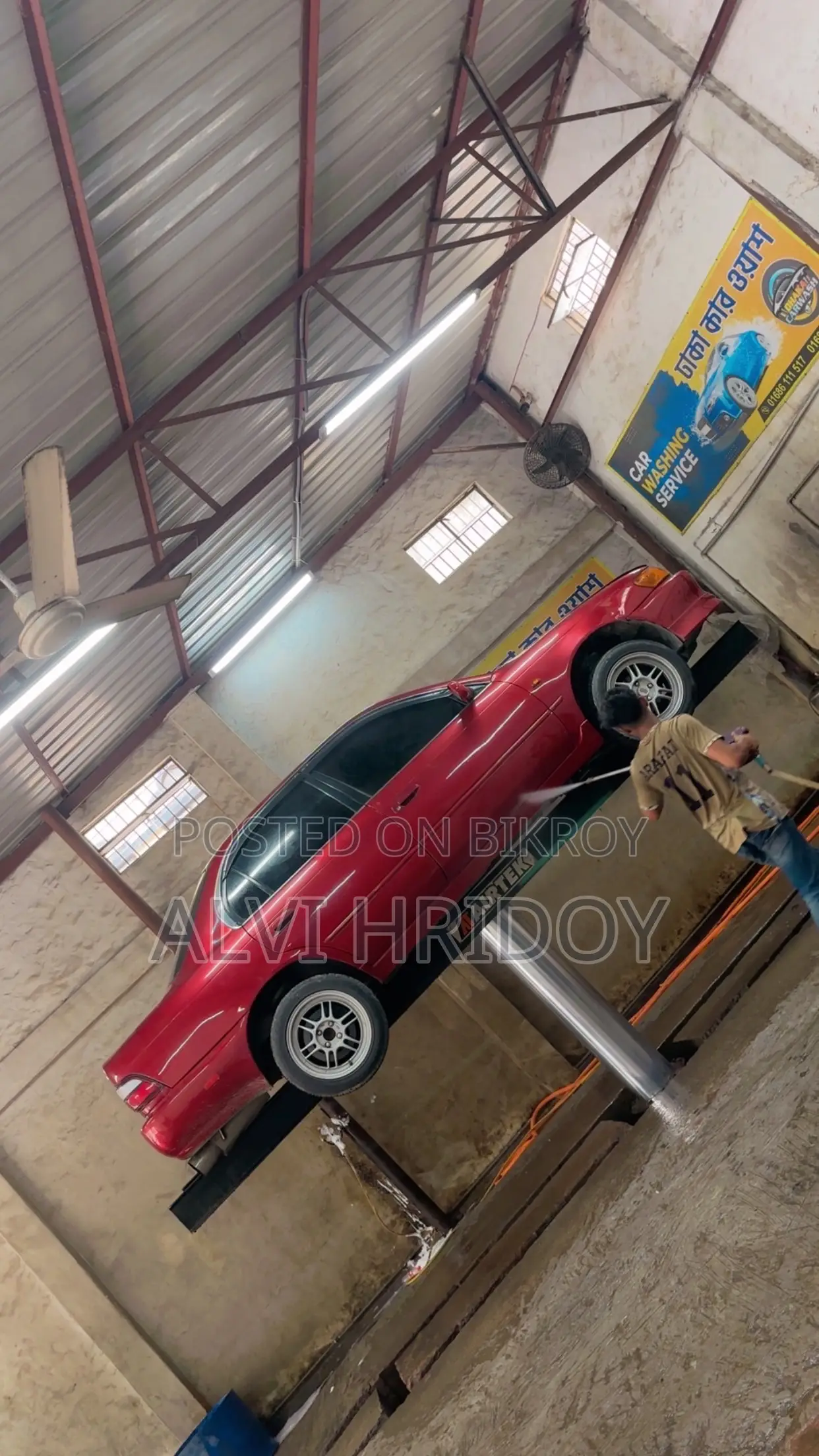 Toyota Corolla Sedan 1993 Red