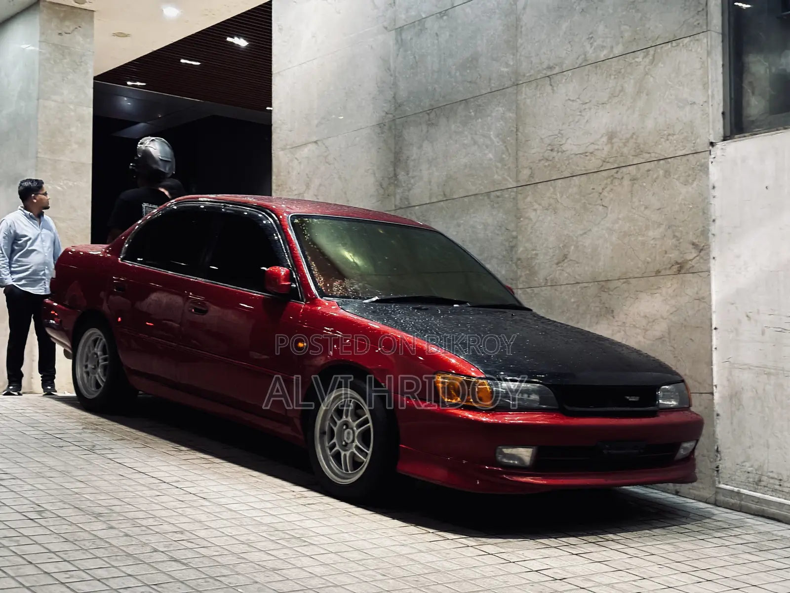 Toyota Corolla Sedan 1993 Red