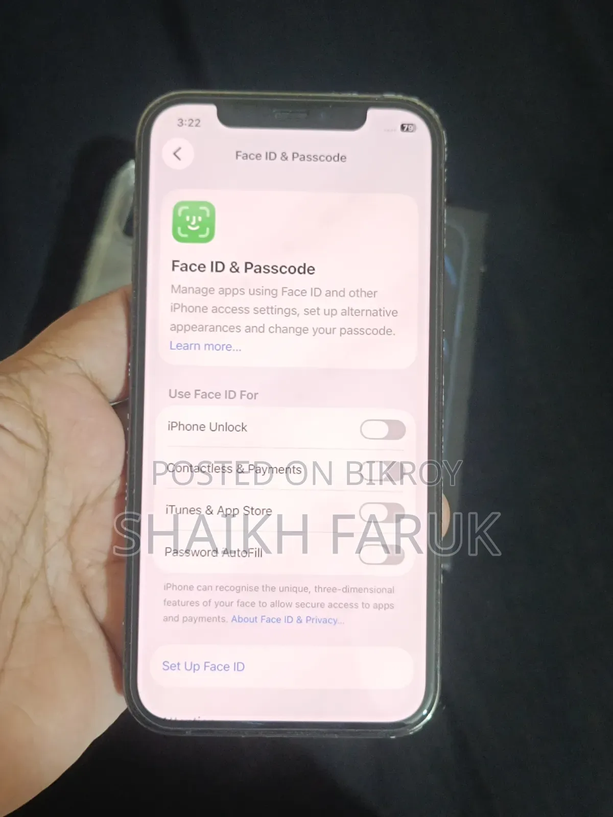 অ্যাপল আইফোন ১২ প্রো ২৫৬ জিবি ব্লু