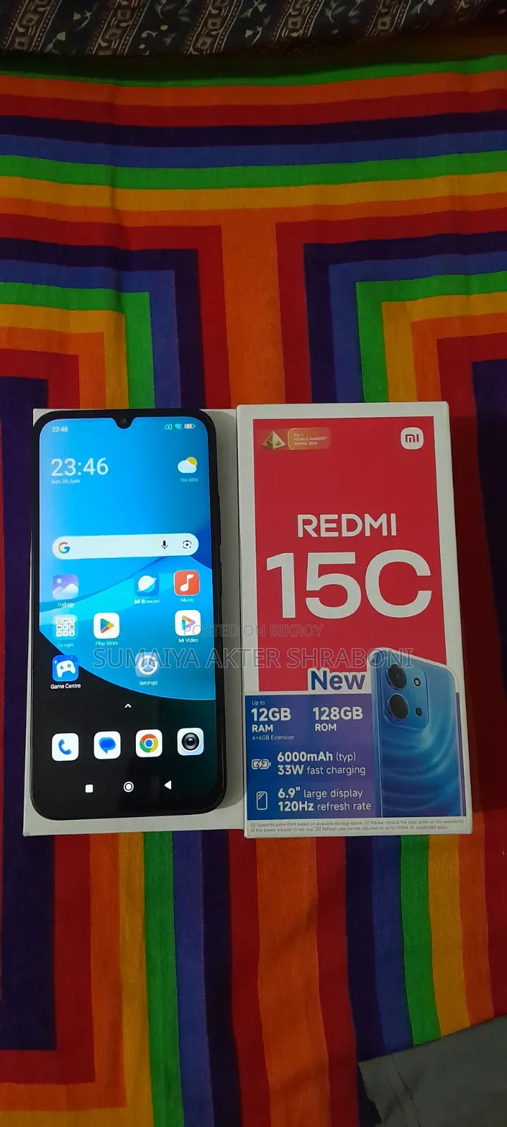 Xiaomi Redmi 15C 4G 128 GB Black