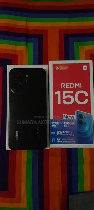 Xiaomi Redmi 15C 4G 128 GB Black