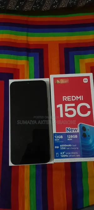Xiaomi Redmi 15C 4G 128 GB Black