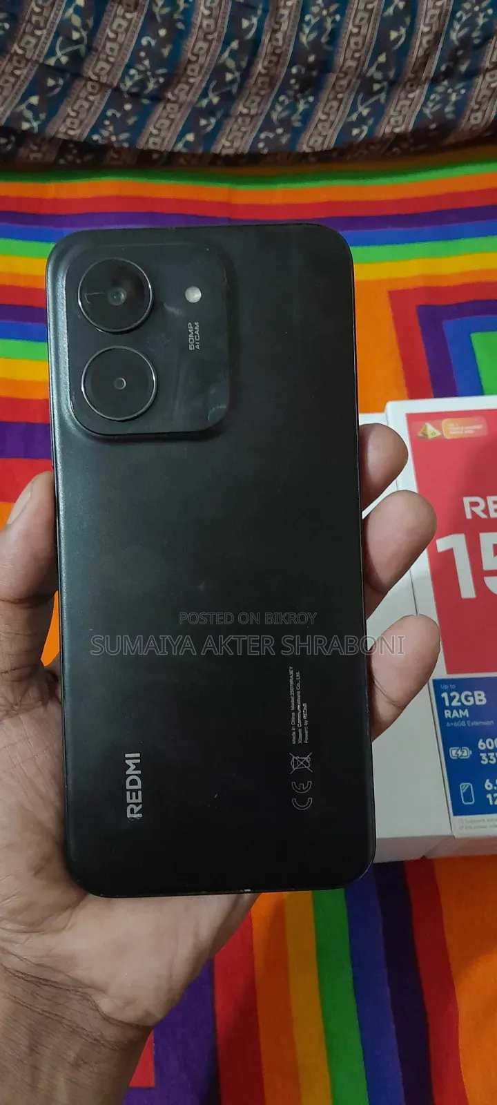 Xiaomi Redmi 15C 4G 128 GB Black