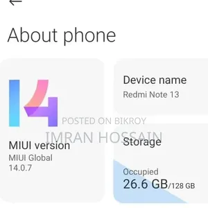 Mobile Phone 128 GB