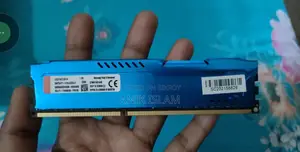 Used Kingston Hyperx Fury 4gb Ddr3 Desktop Ram (Blue Heatsink)
