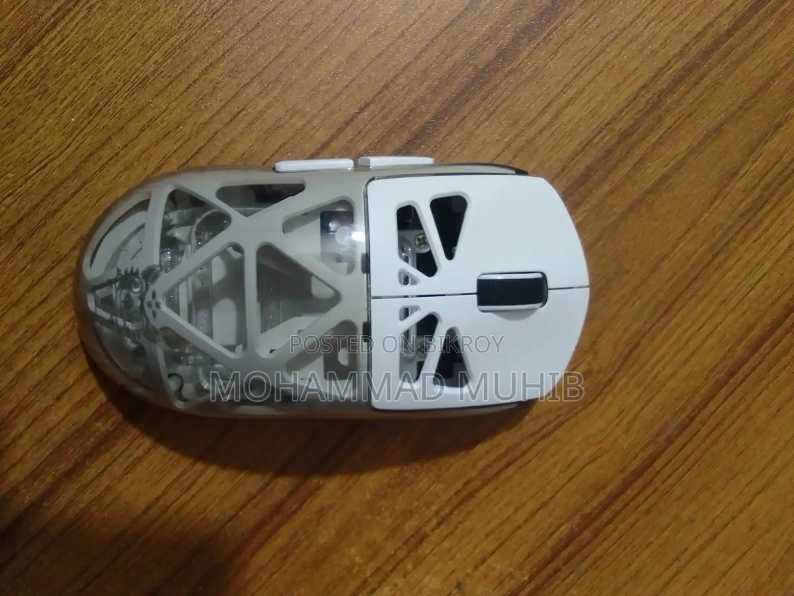 Onikuma Cw930 Rgb Tri Mode Wireless White Gaming Mouse