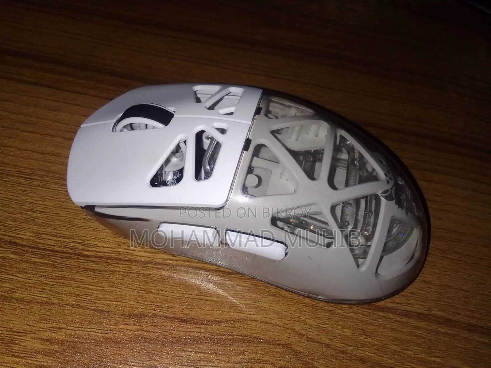 Onikuma Cw930 Rgb Tri Mode Wireless White Gaming Mouse