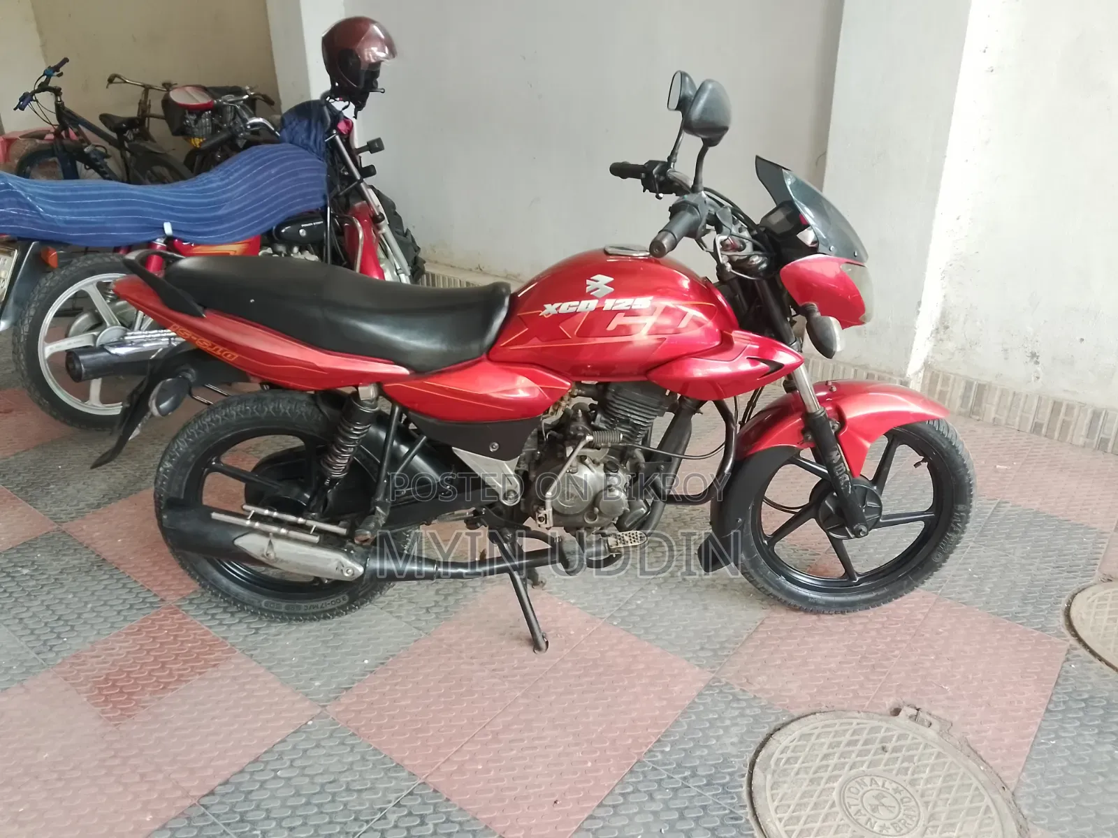 Bajaj XCD 125 2009 Red