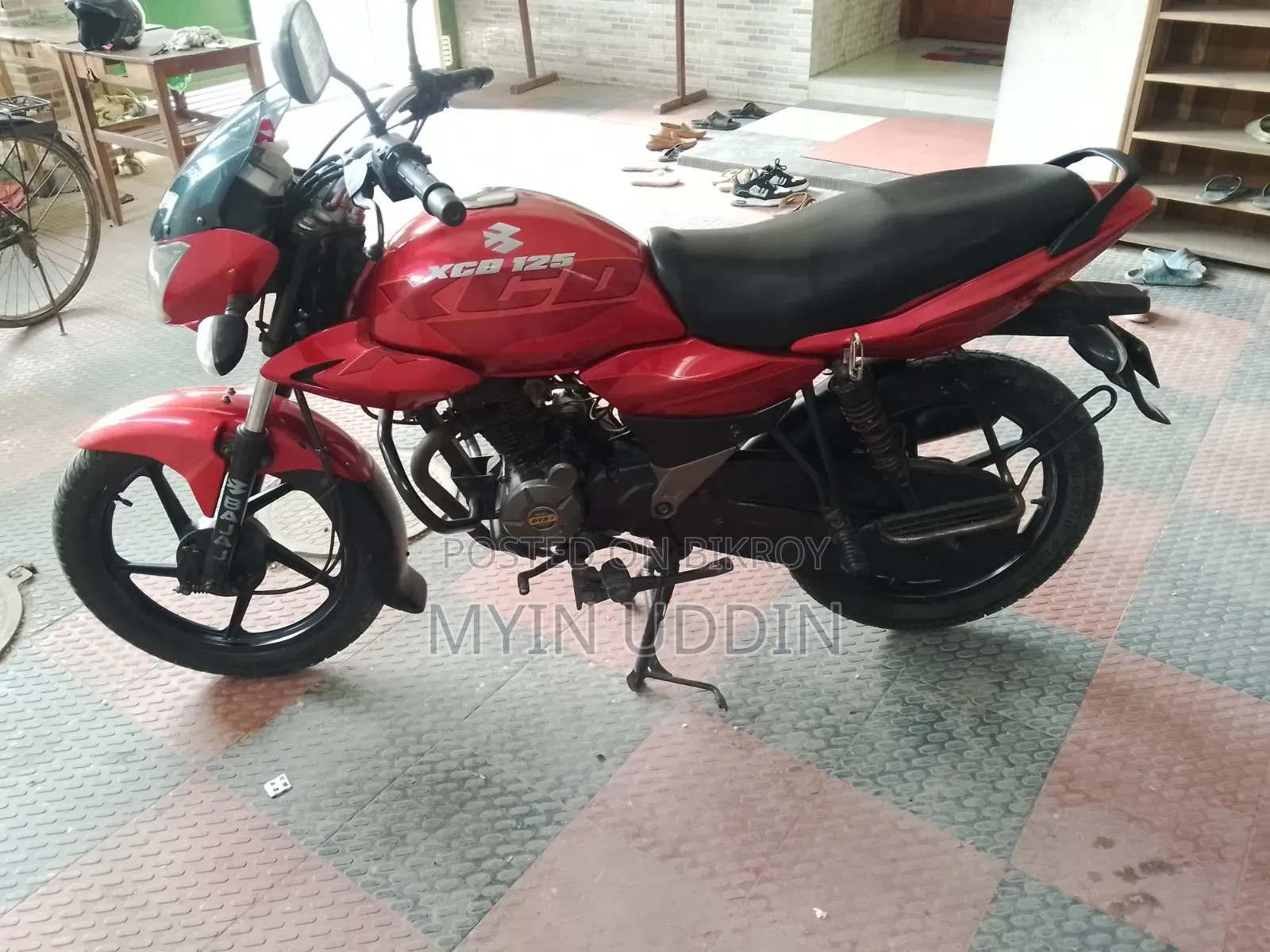 Bajaj XCD 125 2009 Red
