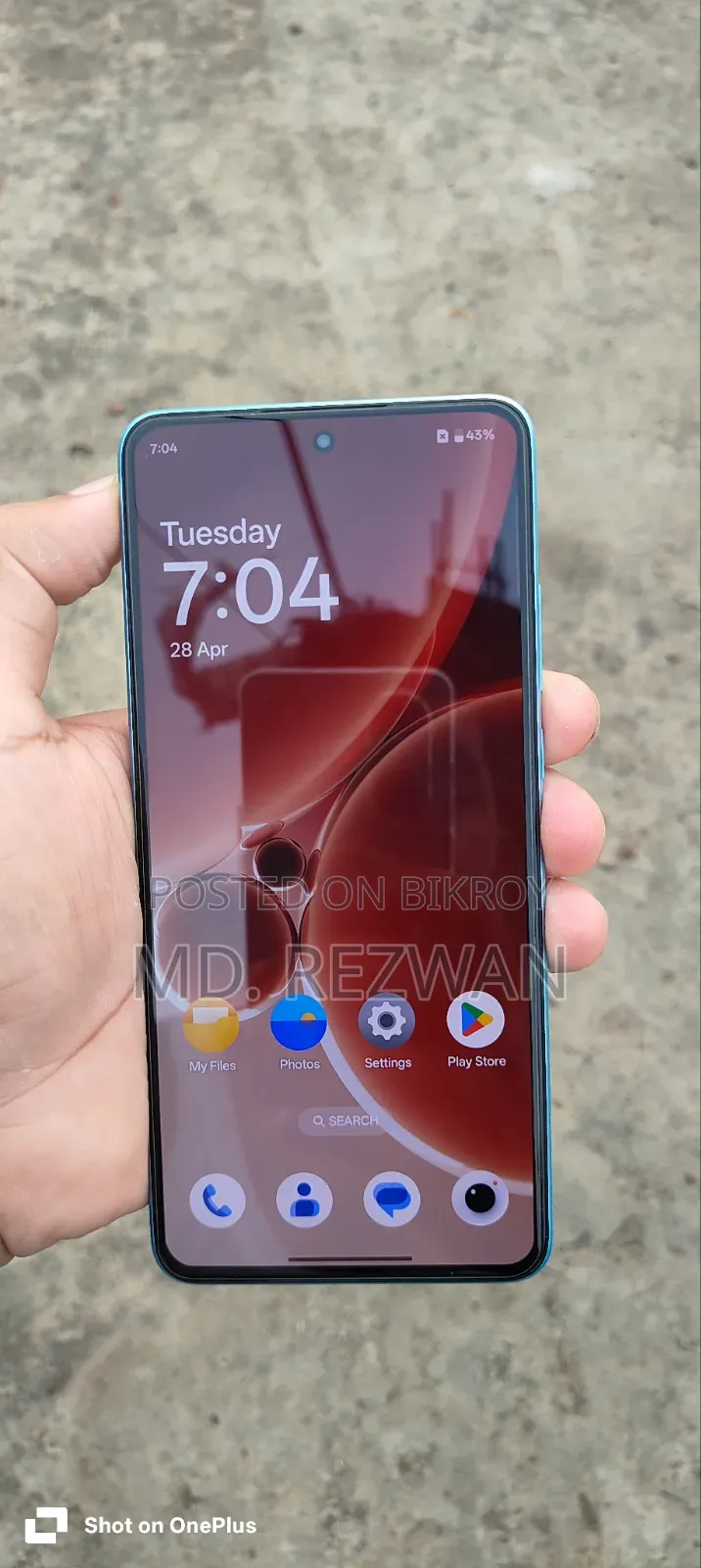 OnePlus 128 GB Blue